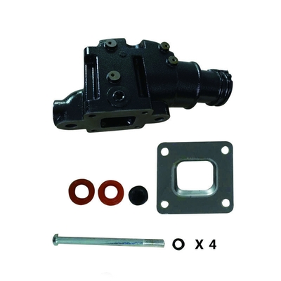 Resin gieten Marine uitlaat manifold voor MerCruiser V6 motoren Droge gewrichtsverhogers