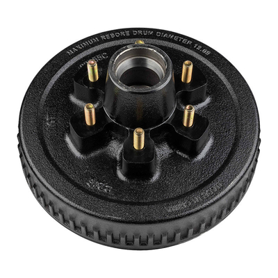 Onderdelen voor aanhangwagens 7000 lb 8 Lug 6 1/2 12 inch remtrommel voor duurzaam en aanhangwagensremmen