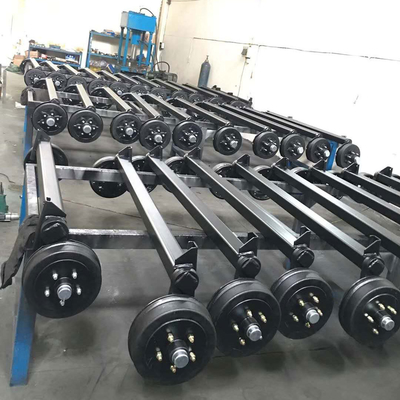 Aanpassingsremtype TS2000 3500 5000 5200 6000 7000 8000 lb Rubber Torsion Trailer Axle