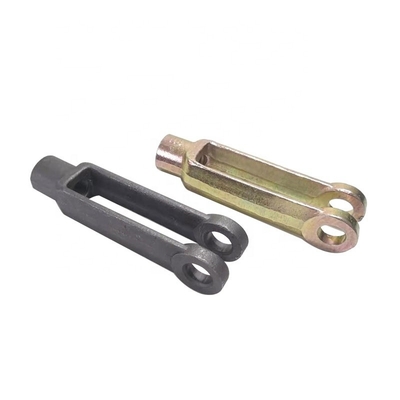 Carbon Steel Clevis aangepaste hydraulische cilinderonderdelen gesmeed voor klantvereisten