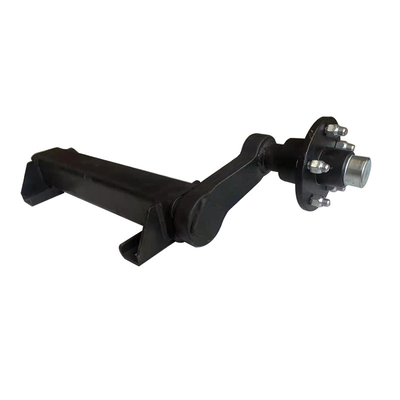 Achsen van aanhangwagens 1500 kg 5 Bolt Torsion Stub Achs en halve as 5 op 5,5 'voor aanhangwagens