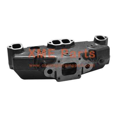 Grijs ijzeren uitlaatscheidingskrabel Elbow/Riser kit voor MerCruiser 5.0 5.7 V8 305 350 Marine Boat