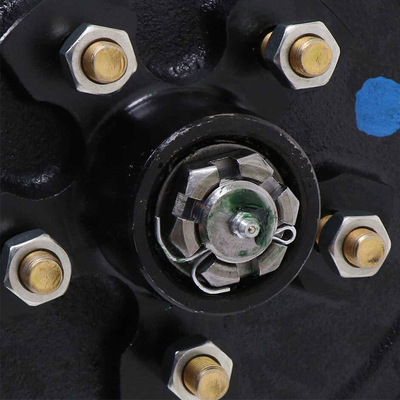 Aanhangwagenonderdelen 3500 lbs Capaciteit Aanhangwagenas met elektrische remmen voor efficiëntie