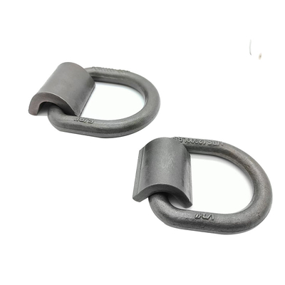 Carbon Steel Heavy Duty Trailer Weld On D Ring smeden Proces en oppervlaktebehandeling