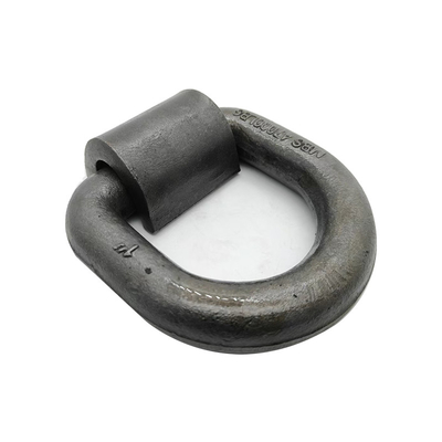 Carbon Steel Heavy Duty Trailer Weld On D Ring smeden Proces en oppervlaktebehandeling