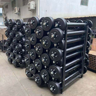Elektrische remmen aanhangwagenas 7000 lbs maximale lading voor zware transportbehoeften