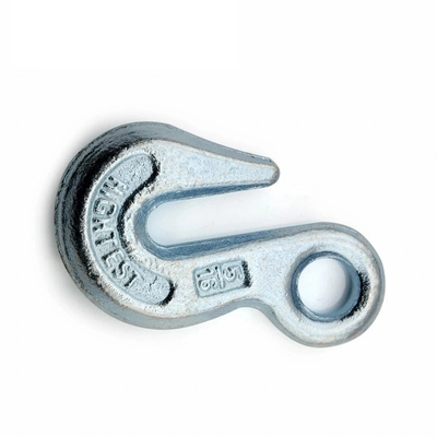 OEM smederij Lifting Rigging Eye Hook Parts Closed Die Forging Process Gesmeed Kran Hook