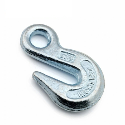 OEM smederij Lifting Rigging Eye Hook Parts Closed Die Forging Process Gesmeed Kran Hook