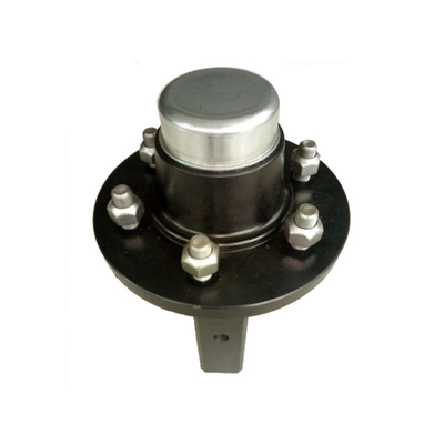 OEM-service verleend en verfoppervlak PCD 4&quot; / 4.5&quot; / 5&quot; / 5.5&quot; solide ronde / vierkant nuttige aanhangwagen stub as