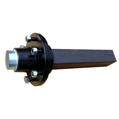 Lichte aanhangwagen stub hub spindle as aanhangwagen onderdelen voor verbeterde aanhangwagen prestaties