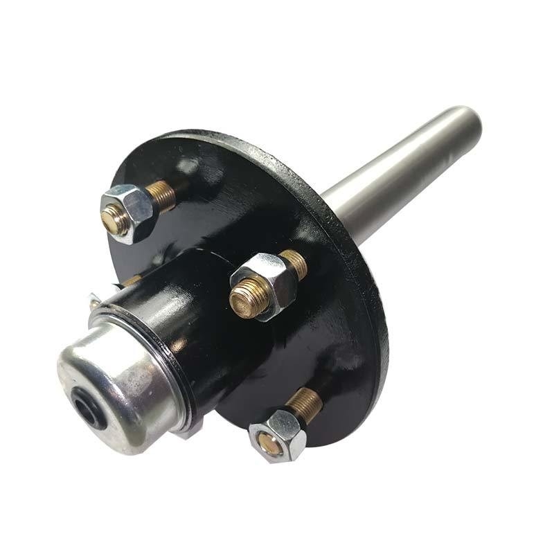 3500 lb 5 op 4,5 &quot;trailer hub assemblage met aangepaste spindel lengte en materialen