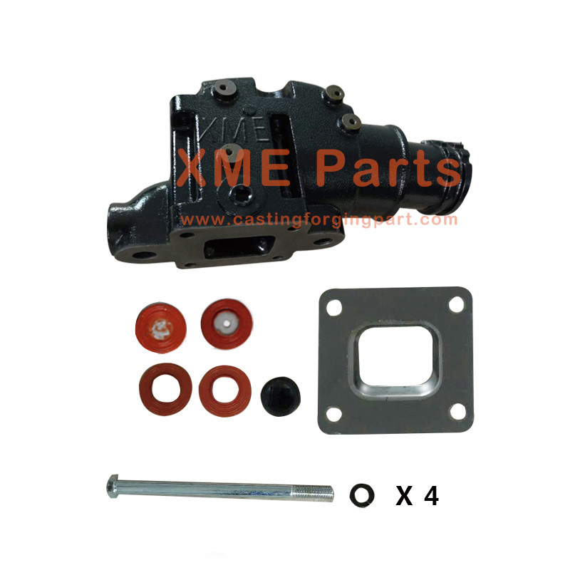 MerCruiser V6 V8 Dry Joint Exhaust Riser Kit met verpakkingsmaat 415mmx180mmx200mm