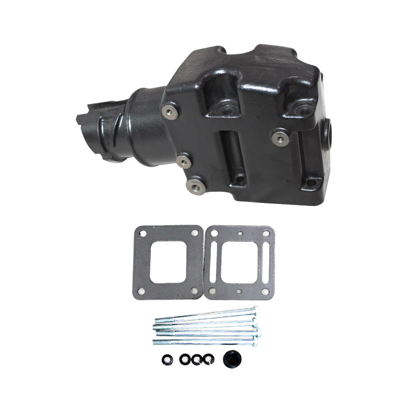 Standaard uitlaattype Riser Kit voor Mercruiser 4&quot; Center Riser 44354 vervanging