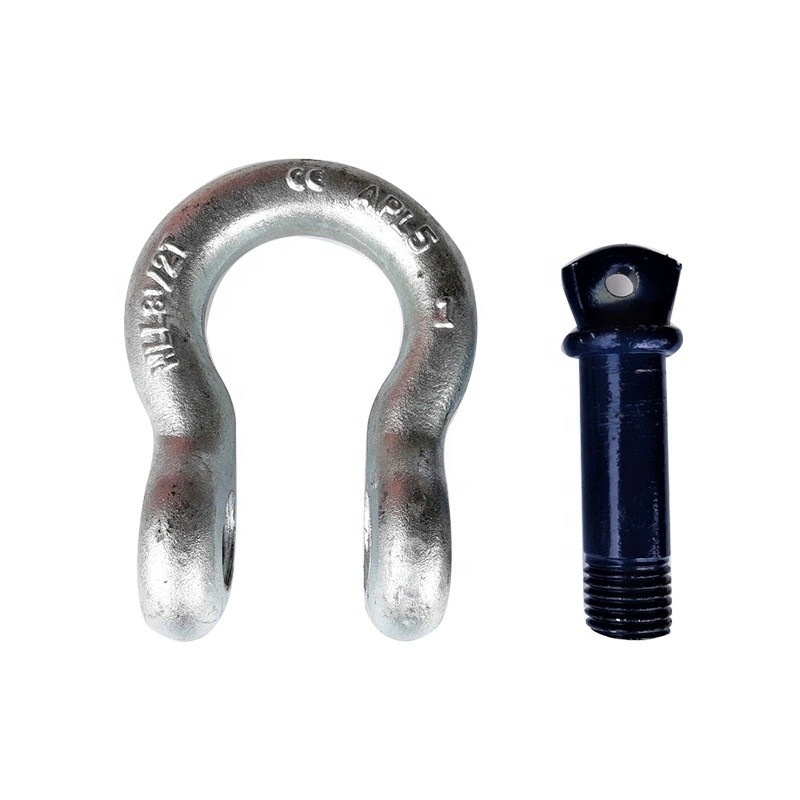 Custom Lifting Lyre Chain Galvaniseerde gesmeed Anker Chain door OEM Steel Forgings